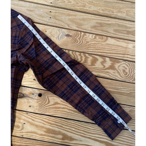 NWT Killion Plaid Button Up Shirt Size Large Men’s Brown - Picture 10 of 10